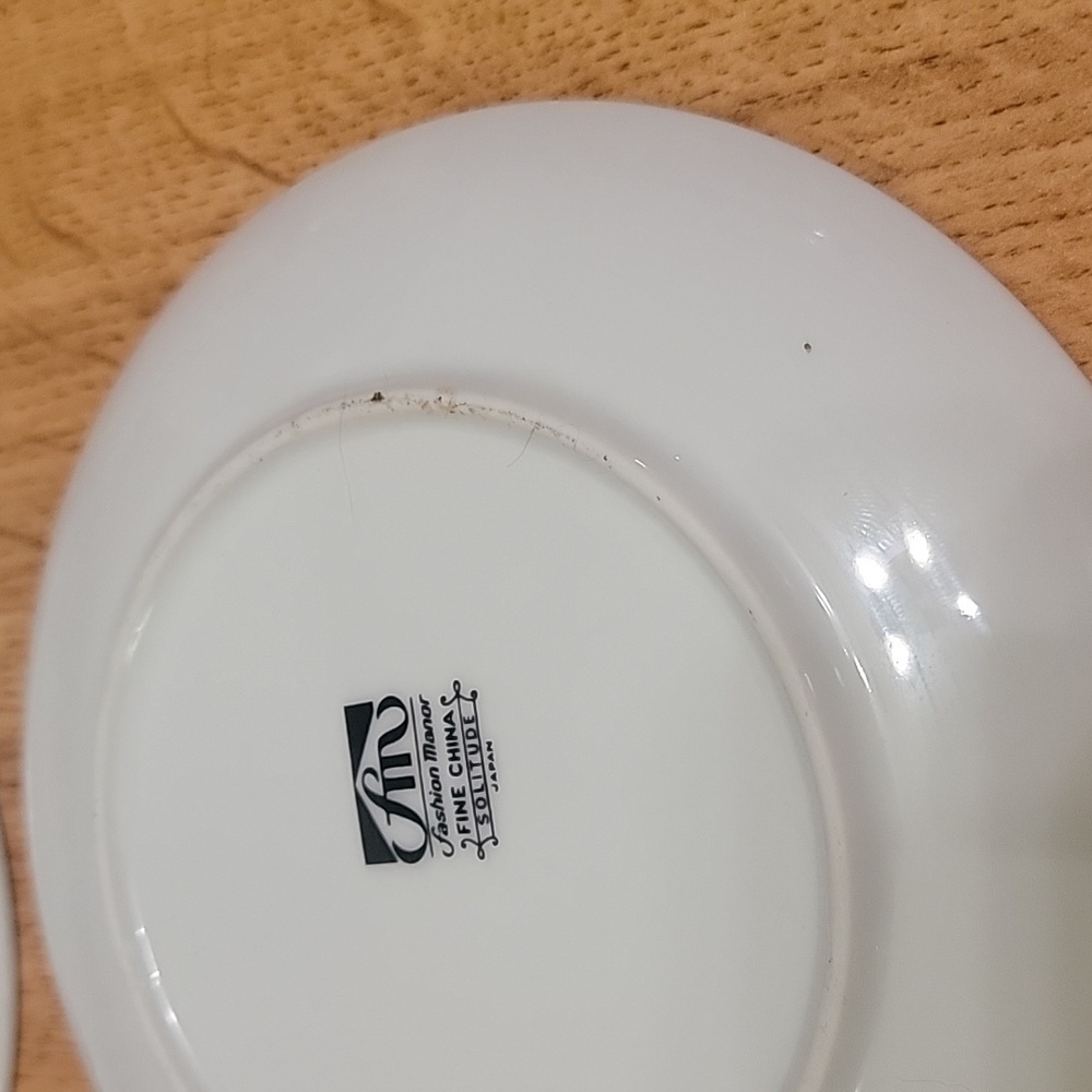 #3 Fashion Manor Solitude Set Of 4 Bread & Butter Plates 6 1/2" - Picture 5 of 5